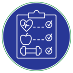 different types of health checklist icon